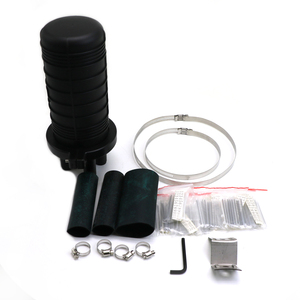 Mái vòm dọc loại 12 24 48 72 96 lõi co nhiệt với chân đế 2 trong 2 ra sợi quang đóng cửa cho giải pháp FTTH - Product Image 5