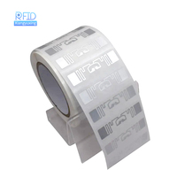 UHF RFID 860-960Mhz EPC Gen 2 longue portée étiquette passive autocollant pour la vente au détail