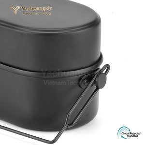 Lonchera Portátil de Aluminio de Doble Capa, Impermeable, con Asa, Capacidad de 1.5L, para Todas las Estaciones, Uso en Exteriores y Camping, con Calentamiento Totalmente Automático - Product Image 3
