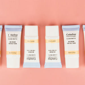 Base mate Crème <span class=keywords><strong>Bb</strong></span> Tube souple <span class=keywords><strong>Pas</strong></span> <span class=keywords><strong>Cher</strong></span> Vente OEM Votre logo Bas quantité minimale de commande 35ml Crème <span class=keywords><strong>Bb</strong></span> Maquillage - Product Image 2