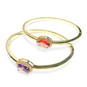 18K Gold <b>Bracelet</b> Set With Natural <b>Ruby</b> And Multicolored Stones For Women Fine Jewelry Spring 2025 Yiwu Origin - Product Image 5