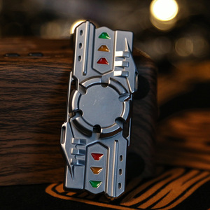 Giroscopio Luminoso de Punta de Dedo con Diseño Personalizado de Cañón Láser, Antiestrés, EDC, de Metal, para Adultos, Niños y Niñas - Product Image 2