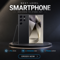 Prix Usine S25 Ultra Smartphone Android 13.0 Deca Core 7,3 Pouces 16 Go+1 To Débloqué Double SIM 4G 5G Écran LCD HD 90Hz 108MP