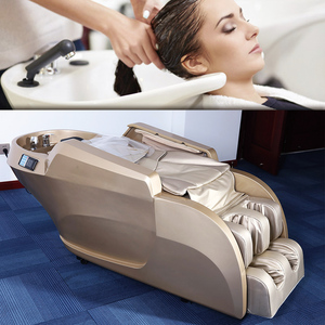 Cama de masaje para peluquería con silla de masaje de champú para masaje de pies y piernas - Product Image 6