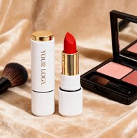 Rouge à lèvres mat vegan longue tenue et waterproof, en gros pour OEM, faible MOQ, avec logo personnalisé et marque privée