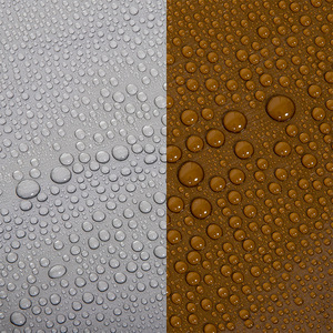 Shengde Thickened PE Tarpaulin 6.0-7.0mm Waterproof Silver Coffee Color Yard Covering Fabric - Product Image 1