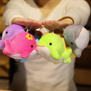 Pendentif en forme de petit <span class=keywords><strong>dauphin</strong></span>, animal marin mignon, 20 cm, jouet en <span class=keywords><strong>peluche</strong></span>, petite poupée baleine - Product Image 6