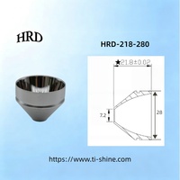 Réflecteur LED en aluminium CNC haute précision, surface lisse unique, réflecteur AL6063 pour lampe torche tactique