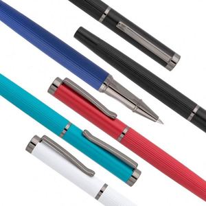 High-End Luxury Slim Signature <b>Pen</b> 0.7 mm Metal Ballpoint and Rollerball for Corporate Promotions and Gifts with Custom Logo - Product Image 2