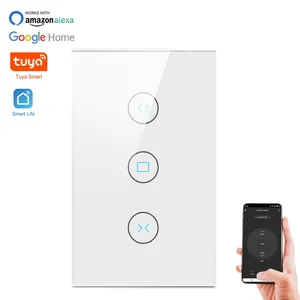 Tuya Wifi Controlled Curtain Switch/Wifi Roller Shutter Switch/Smart Curtain Switch