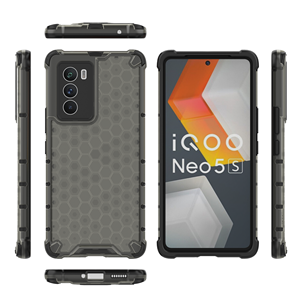 เคสกันกระแทกแบบไฮบริดซิลิโคนแข็งสำหรับโทรศัพท์ <span class=keywords><strong>VIVO</strong></span> <span class=keywords><strong>IQOO</strong></span> NEO <span class=keywords><strong>5S</strong></span> - Product Image 5
