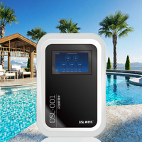 DSL-001/4 Analyseur numérique portable quatre-en-un de chlore résiduel, moniteur en temps réel pour l'eau des piscines