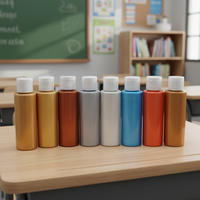 Nouvelle Collection 2025 : Peinture Acrylique Fluide DIY 60ml pour Ours, Séchage Rapide, Non Toxique, Kit d'Art pour Cours, Couleurs Personnalisables pour Verre et Papier