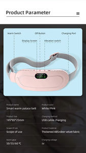 Bantalan perut pemanas portabel, istana pemanas hangat penghilang nyeri menstruasi - Product Image 6