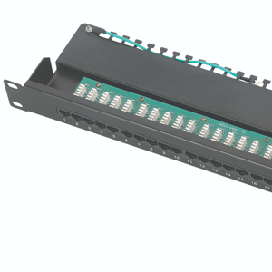 แผงแพทช์ปริมาณสูง Cat3พอร์ต50ชิ้นพร้อมแจ็คตัวเชื่อม RJ11 IDC 110 - Product Image 1
