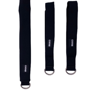 Correas Dobles para Pilates <span class=keywords><strong>INIKO</strong></span> Sin Cuerda - Negras, 4.6mm de Ancho, Aleación de Aluminio, Modelo 791D - Product Image 4