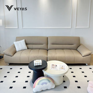 Sofá Reclinable Eléctrico de Cuero Genuino Moderno, con Respaldo y Reposapiés Ajustables, Control Remoto, Cómodo - Product Image 4