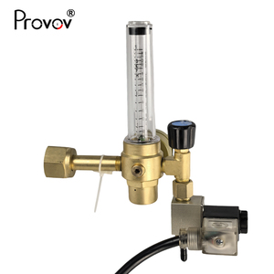 Régulateur <span class=keywords><strong>de</strong></span> <span class=keywords><strong>pression</strong></span> <span class=keywords><strong>de</strong></span> dioxyde <span class=keywords><strong>de</strong></span> carbone CO2 pour serre, AC 110V, CGA320, avec électrovanne - Product Image 5