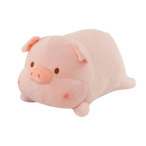 Peluche cochon Lulu décontractée et mignonne, célèbre sur internet, en coton PP, 31-50 cm, vente en gros, pour la vente de rue - Product Image 5