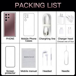 Siêu S22 16GB 512GB Chất Lượng Cao <span class=keywords><strong>Android</strong></span> Longjie Gốc Điện Thoại Di Động 6.8-Inch Mở Khóa Điện Thoại Di Động Với CDMA Di Động - Product Image 6