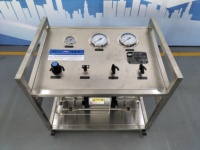 Pompe à piston pneumatique haute pression, amplificateur d'azote, pression de sortie maximale de 1600 bars pour l'industrie automobile