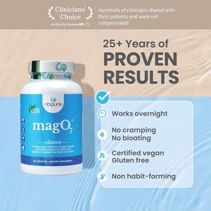 Nbpure MagO7, Suplemento Dietético Natural para la Desintoxicación y Limpieza del Colon para Adultos |   Alivio del Estreñimiento Ocasional, Suavizante de la Defecación, Reducción de la Hinchazón - Product Image 2