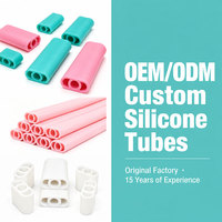 Tuyau en silicone sur mesure à diamètre variable et section transversale irrégulière pour l'assemblage d'équipements de précision et les pièces d'étanchéité
