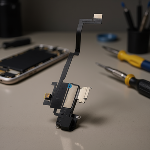 Sensore di prossimità e cavo flessibile per auricolare originali per iPhone X - Product Image 3