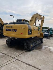 รถขุดไฮดรอลิก Komatsu PC200 มือสองจากญี่ปุ่น รถขุดสำหรับงานหนัก อุปกรณ์ก่อสร้างเคลื่อนย้ายดิน พร้อมจัดส่ง - Product Image 2