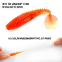 Leurres en plastique souple à queue de pagaie Alpha 5-7cm Leurre de pêche en plastique souple Jig d'eau douce salée Appât