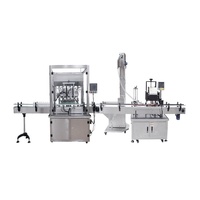 Ligne de remplissage, bouchage et étiquetage automatique pour eau en bouteille, eau purifiée et boissons en canettes, sans emballage