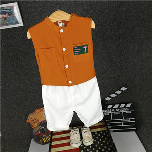 สินค้าขายดีในจีน ชุดเสื้อกล้ามเด็กผู้ชายดีไซน์ใหม่สไตล์เกาหลี - Product Image 3