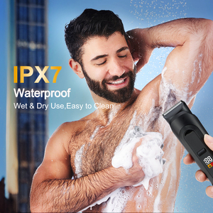 เครื่องโกนหนวดไฟฟ้าอเนกประสงค์พร้อมฐานชาร์จ  ใบมีดโกนแบบล้างทำความสะอาดได้สำหรับตกแต่งขนตามร่างกาย  เครื่องเล็มขนบิกินี่ GZ RTS  สั่งซื้อแบบคละจำนวนมาก - Product Image 3