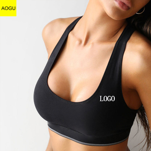 <span class=keywords><strong>Reggiseno</strong></span> Sportivo da Donna Personalizzabile con LOGO, <span class=keywords><strong>Fascia</strong></span> Elastica ad Alto Impatto, Modello Racer Back per Yoga - Product Image 6