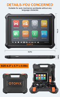 Outil Professionnel Otofix D1 Lite de Diagnostic Automobile par Ordinateur, Kit d'Outils de Service pour Voitures