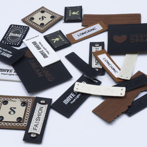 Maßgefertigter Vintage-Stil PU-Leder-<span class=keywords><strong>Patch</strong></span> Individuelles Design Nähetikett Jeans PU-Leder-<span class=keywords><strong>Patch</strong></span> für Kleidung - Product Image 3