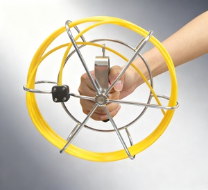 उच्च गुणवत्ता वाली चिमनी सफाई ब्रश व्यापक रोटरी उपकरण के हाथ के उपयोग के लिए फाइबर ग्लास कोनेटिंग रॉड - Product Image 3