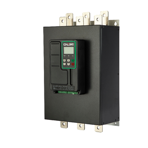 ZJR7-E800T4-S2 800A 400kW จอแสดงผลดิจิตอล 380V ได้รับการรับรองมาตรฐาน CE ระบบบายพาสภายนอก ตัวควบคุมอัจฉริยะ ซอฟต์สตาร์ทเตอร์ ป้องกันมอเตอร์โอเวอร์โหลด - Product Image 1