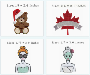 Bướm 3D DIY vá tùy chỉnh thêu huy hiệu vải sắt-on phong cách - Product Image 4