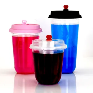 Hot Sell 650ml Reusable Eco Plastic Double Wall Water Cup with Straw and Lid  LED Light - China Reusable Plastic Double Wall Water Cup with LED, 650ml  Double Insulated Plastic Cups with