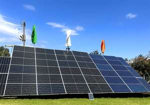 Générateur d'éolienne RY 1000w 12v 24v 48v et système de génération de panneau solaire hybride 5kw hors réseau pour usage domestique et agricole - Product Image 6