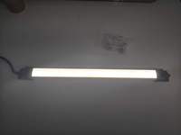 Luminaire LED industriel linéaire WLS18 24V étanche IP67 durable anti-vibrations personnalisable CE pour atelier et bureau