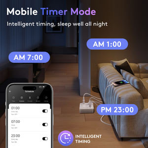 OIT AM1 prese casa <span class=keywords><strong>PASS</strong></span> CE Wifi Smart Power Strip con un metro per rilevare la ricarica rapida di energia elettrica 40W telecomando - Product Image 5