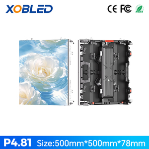 XOB P2.9 P3.9 Die Cast Aluminum 16-Bit 16353dots LED <b>Screen</b> 500x500 Cabinet <b>Wall</b> Backdrop Stage Rental Outdoor Display - Product Image 3