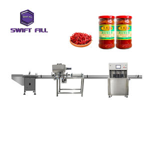 <span class=keywords><strong>เครื่อง</strong></span>บรรจุซอสพริกแบบลูกสูบประสิทธิภาพสูงสำหรับบรรจุขวดเครื่องดื่ม พร้อมระบบคัดแยกขวด กึ่งอัตโนมัติ ระบบปิดฝาสุญญากาศ - Product Image 5