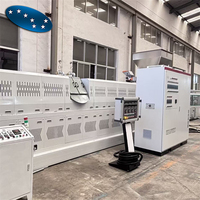 Machine de granulation à alimentation directe pour flocons de plastique dur PP PS, ligne de production de granulés à anneau d'eau, équipement de découpe et de granulation