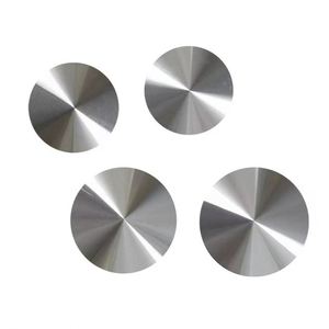 Lámina de Aluminio Anodizado con Patrón de CD Estampado, Forma Especial, Borde Biselado, Placa Decorativa Metálica, Logotipo Personalizado con Impresión en Serigrafía, Venta al Por Mayor - Product Image 1