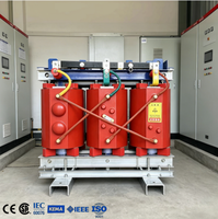 Transformateur sec triphasé 50/60Hz 5500 kVA, tension d'entrée 35 kV, tension de sortie 415 V/480 V, CE / ISO9001