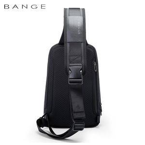 Diskon besar pabrik BANGE grosir murah tas selempang pria Fashion Korea kustom <span class=keywords><strong>Anti</strong></span> Maling tas selempang pria tahan air - Product Image 4