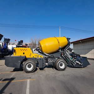 Bétonnière à alimentation automatique, petite, 2 mètres cubes, bétonnière mobile auto-chargeante - Product Image 3